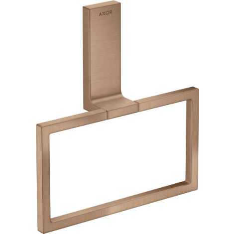 hansgrohe AXOR UNIVERSAL Rectangular Handtuchring, Metall,