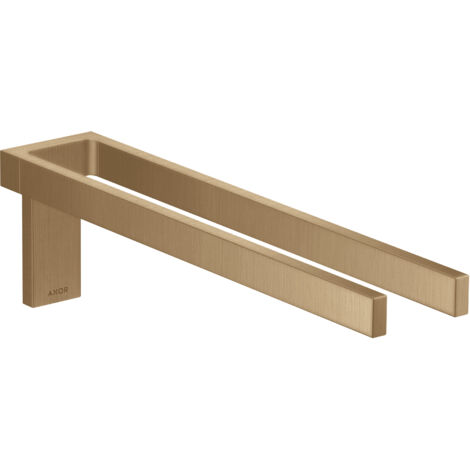 hansgrohe AXOR UNIVERSAL Rectangular porte-serviettes, métal,