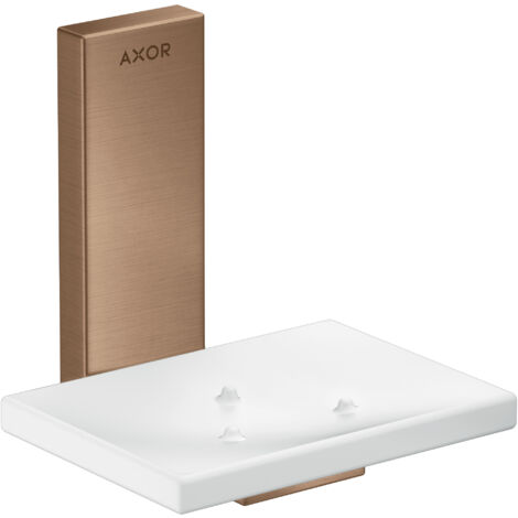 hansgrohe AXOR UNIVERSAL Rectangular Seifenschale, Metall, Ablage