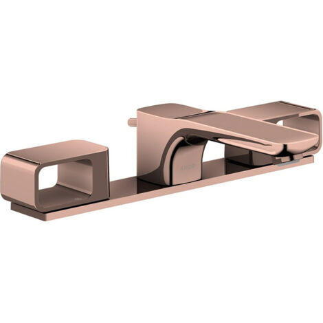 hansgrohe AXOR Urquiola 3-Loch Waschtischarmatur DN15 mit Platte,