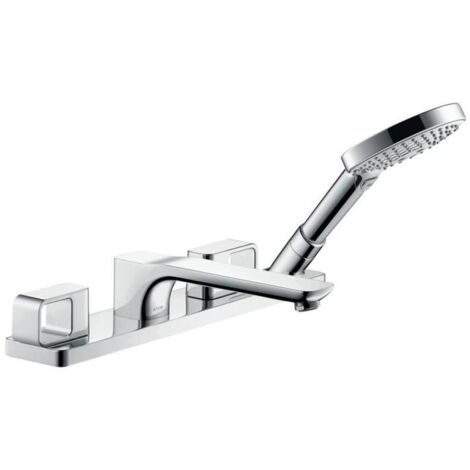 hansgrohe AXOR Urquiola 4-Loch Wannenrandarmatur, Ausladung