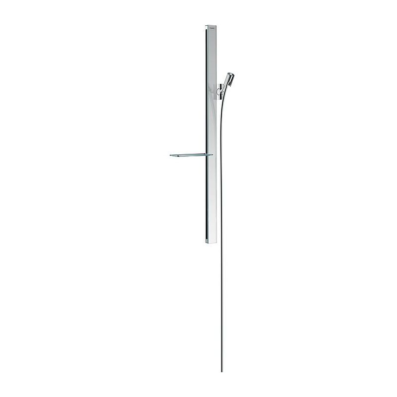 Unica e barre de douche chromé , 90cm - Hansgrohe