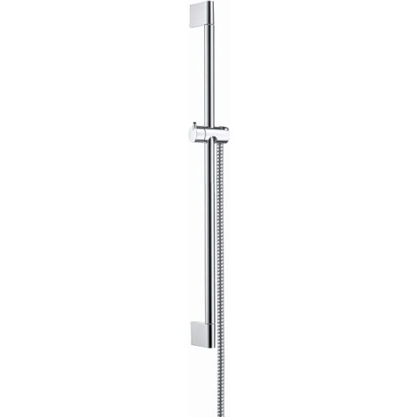 hansgrohe barre de hansgrohe Unica Crometta 27615000 65 cm, chromé , Metaflex 160 cm
