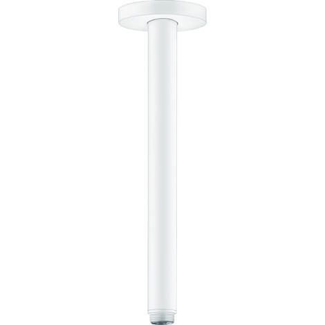 Hansgrohe Brausearm S 300mm Decke M 1/2', Weiß matt (27389700)