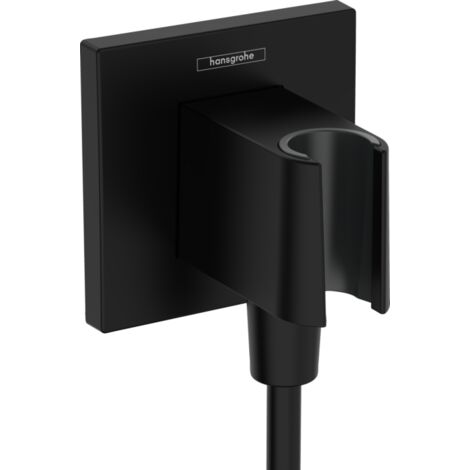 Hansgrohe Brausehalter FixFit Porter Square schwarz matt 26889670