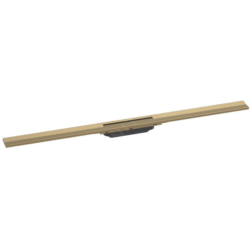 Hansgrohe - Caniveau de douche découpable 120 cm RainDrain Flex montage libre bronze brossé