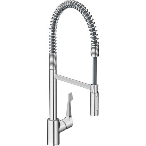 Hansgrohe Cento Mitigeur de cuisine XXL, Semi-pro 2 jets (14806000)