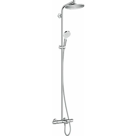 HANSGROHE Colonne de douche 240 1jet avec mitigeur baignoire chromé Crometta S