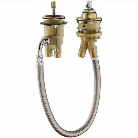 hansgrohe Corps de base pour robinetterie de baignoire 2 trous
