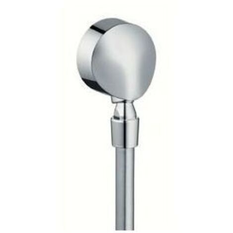 Hansgrohe Coudes - Raccordement du flexible Fixfit E avec clapet anti-retour et rotule, chrome 27505000