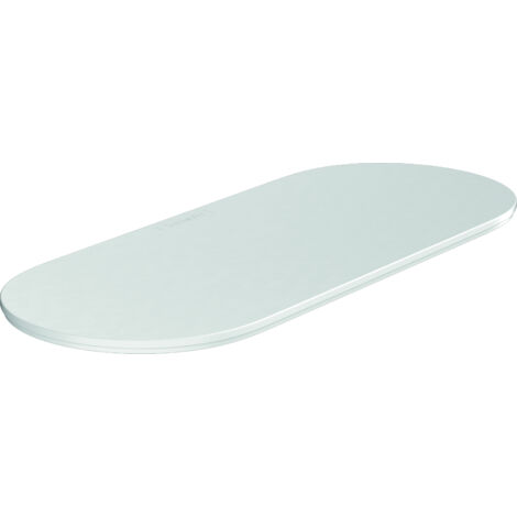 HANSGROHE Couvercle WallStoris corbeille rangement blanc mat