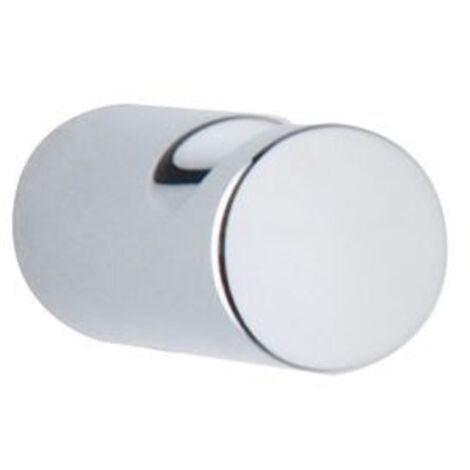Hansgrohe – Crochet simple mural en laiton chromé – Fixation murale – Durable et esthétique moderne – Pour salle de bain