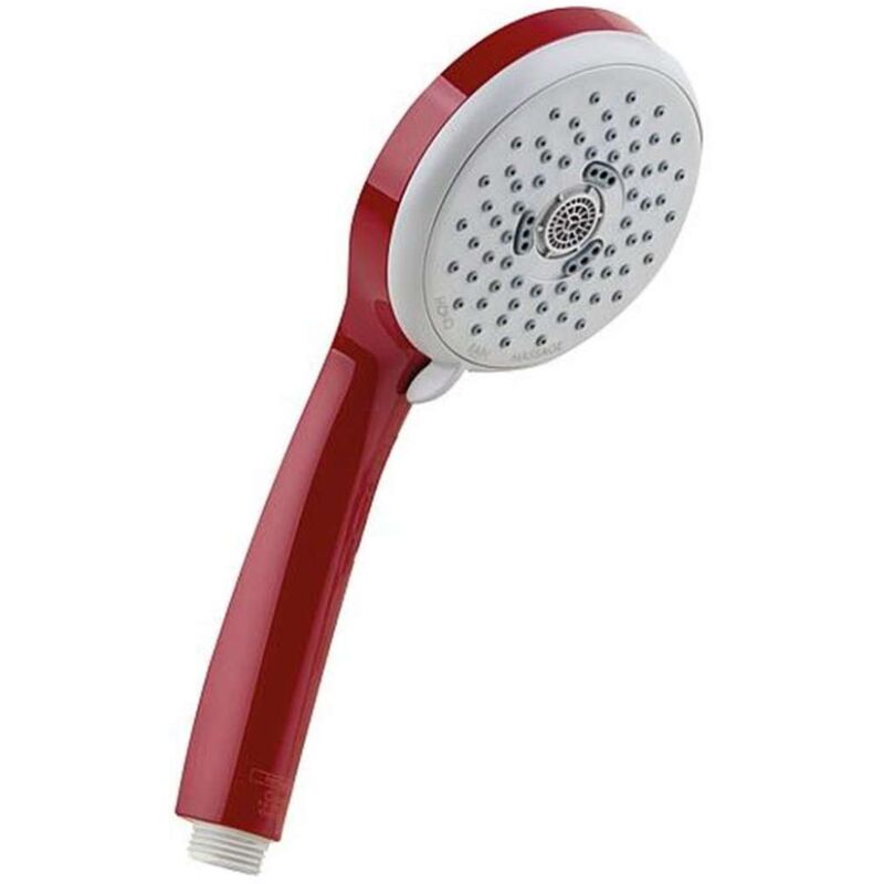 Hansgrohe - Croma 100 - Pommeau de douche Multi, 3 jets, rouge 28536430