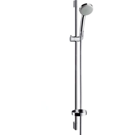 Hansgrohe Croma 100 - Set de douche Mono, 1 jet, chrome 27724000