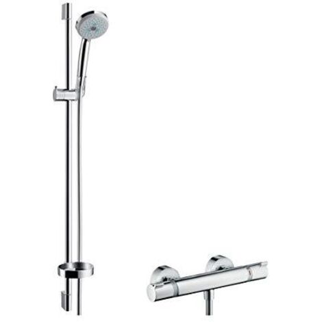 hansgrohe Croma 100 système de douche en surface multi avec