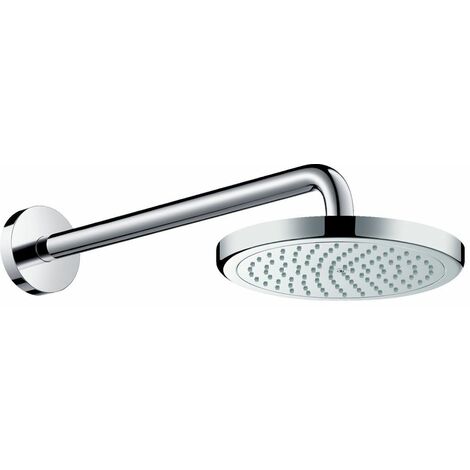hansgrohe Croma Eco Bathroom Shower Drencher Head 220 Wall Mounted Chrome Round