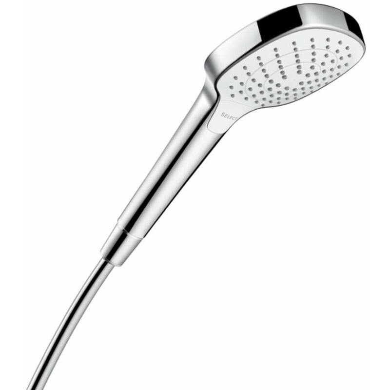 Hansgrohe - Croma Select e - Douchette Vario, 3 jets, blanc/ chrome 26812400