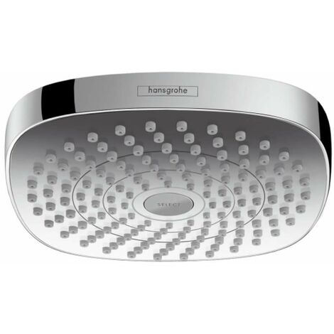 Hansgrohe Croma Select E - Soffione doccia, 18 cm, a 2 getti, cromato 26524000