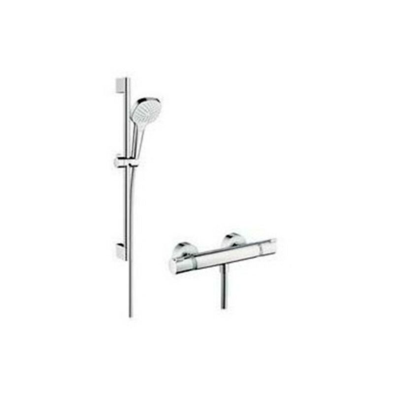 

Hansgrohe - Set de ducha termostática Croma Select E vario Ecostat Comfort 27081400 de