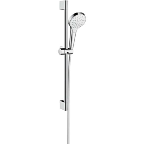 Hansgrohe Croma Select S - Brausegarnitur 1jet 0,65 m, weiß / verchromt 26564400
