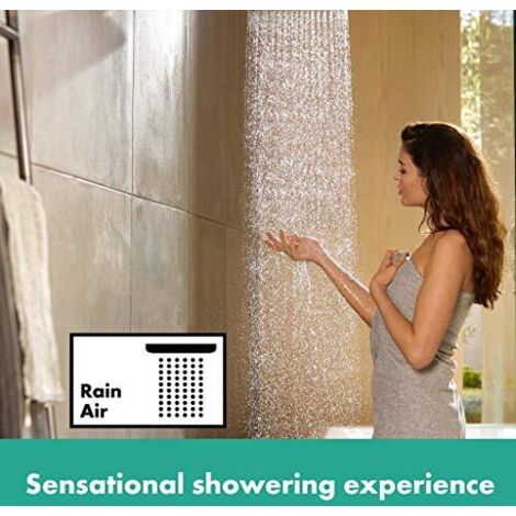 Hansgrohe Croma Select S - Set doccia Showerpipe 280 con termostato, bronzo spazzolato 26890140