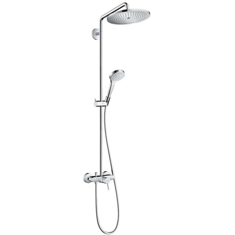 Croma Select s - Set de douche Showerpipe 280 avec mitigeur, chrome 26791000 - Hansgrohe