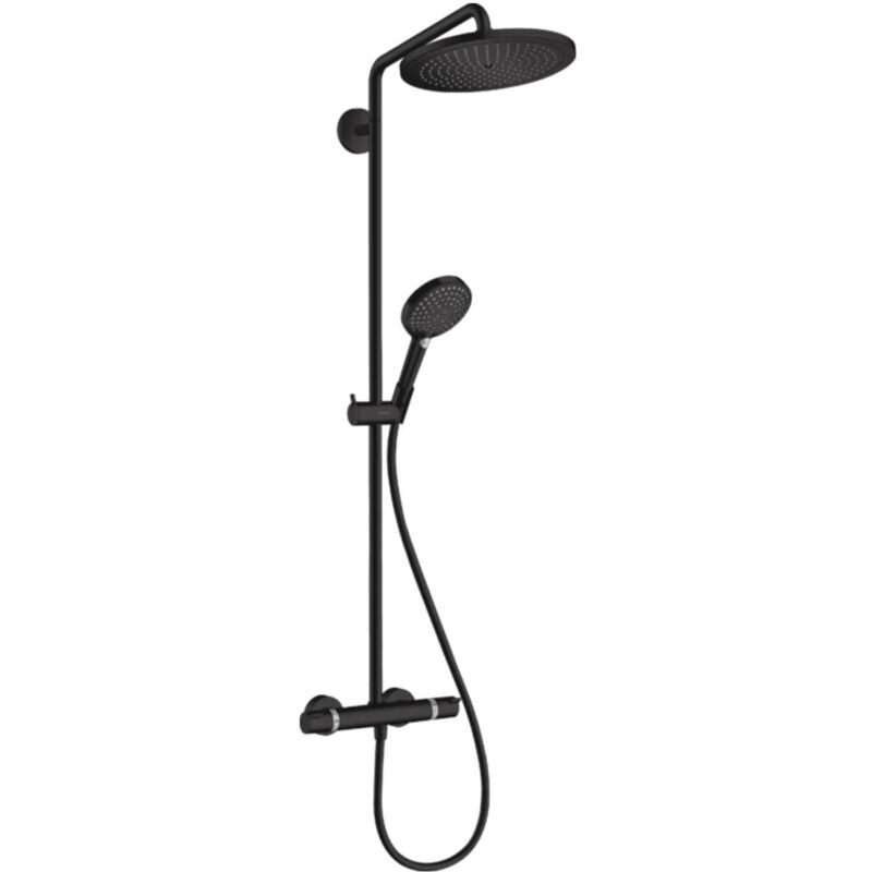 Hansgrohe - Croma Showerpipe 280 Rain Shower System -matt Black