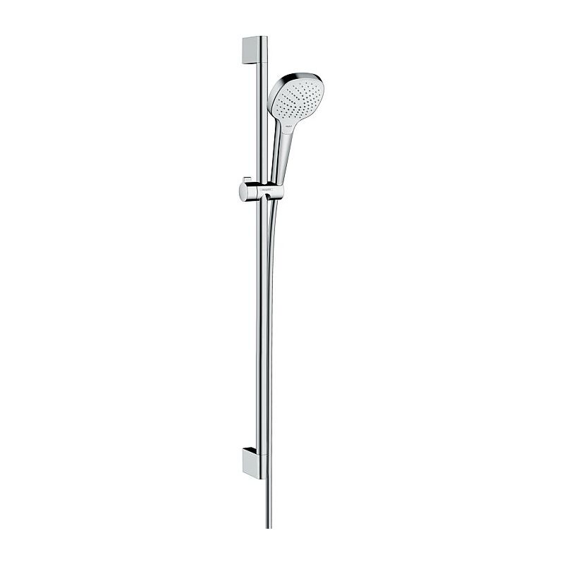 Hansgrohe - Croma Select e Vario set de douche 26592400 blanc chromé , Unica douche de 90 cm Croma
