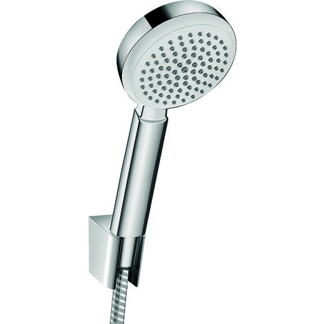 hansgrohe Crometta 100 Brausehalterset 1jet mit Brauseschlauch