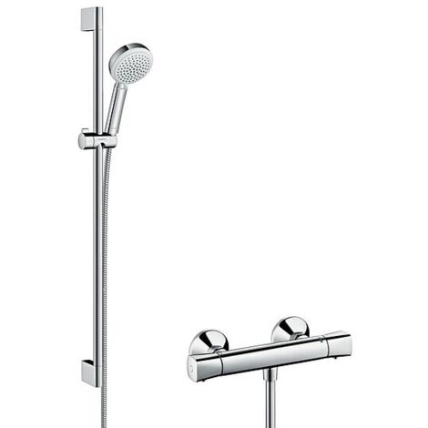 HANSGROHE Crometta 100 Vario Combi Set 900 mm - weiß/chrom - 27031400