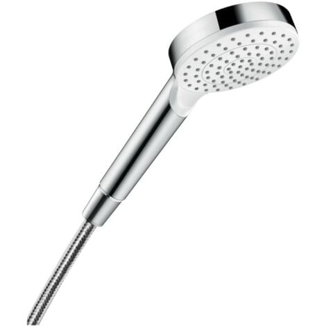 hansgrohe Crometta 1jet Handbrause 26334400 weiss chrom, Brausekopf, Duschkopf