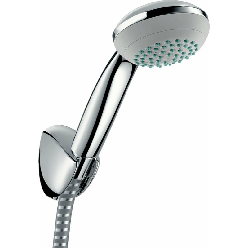 

hansgrohe Crometta 85 Juego de soporte de ducha Mono con flexo de 125 cm, 27576000, cromado - 27576000