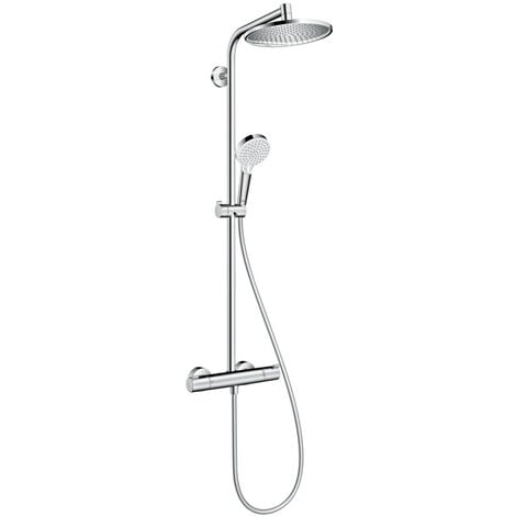 Hansgrohe Crometta S 240 Colonna doccia monocomando, con miscelatore termostatico, cromo (27267000)