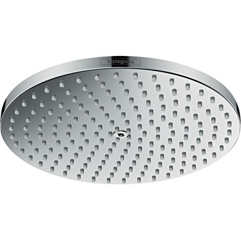 Hansgrohe – Douche de tête 240mm 1 jet PowderRain – Métal chromé – Raccord à rotule 26° – 27623000
