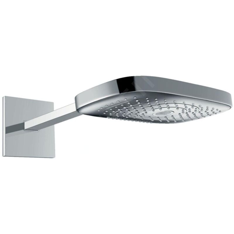 Raindance Select e - Douche de tête, 300 mm, 3 jets, bras de douche 390 mm, chrome 26468000 - Hansgrohe