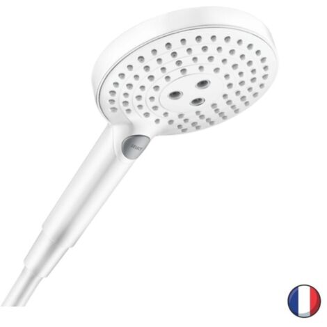 HANSGROHE Douchette à main Raindance Select S 120 3jet PowderRain blanc mat