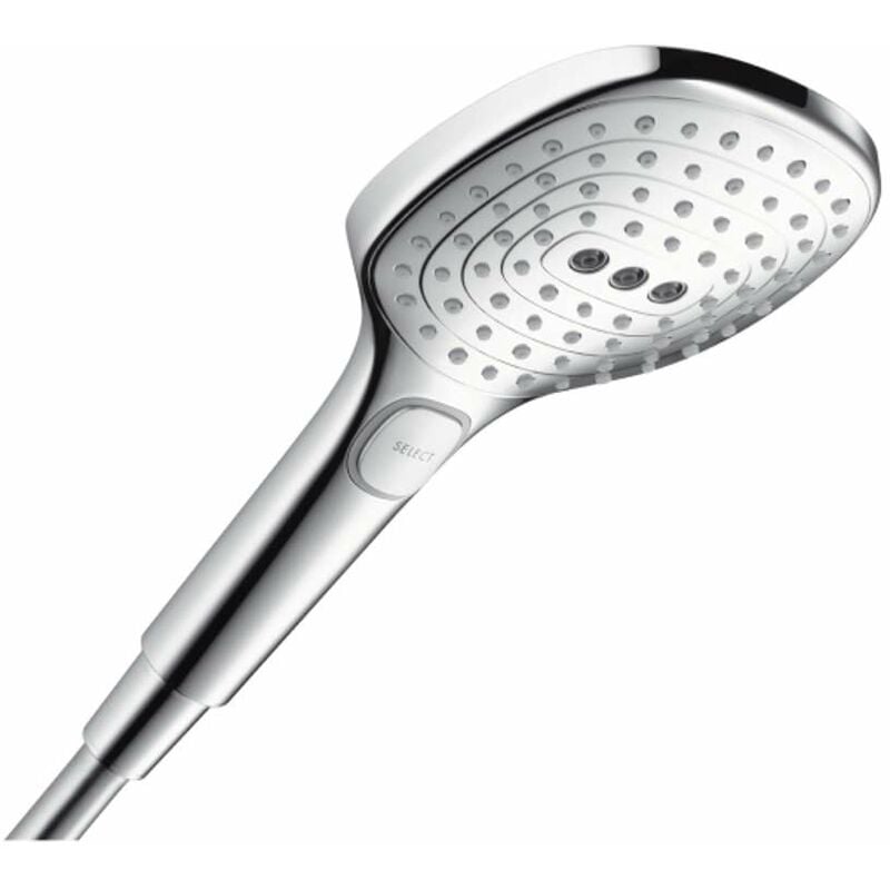 Hansgrohe - Raindance Select e - Douchette 120, 3 jets, EcoSmart 9 l/min, chrome 26521000