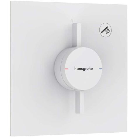 Hansgrohe DuoTurn E - Grifo de ducha empotrado, blanco mate 75617700