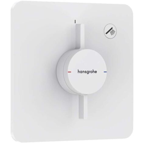 Hansgrohe DuoTurn Q - Grifo de ducha empotrado, blanco mate 75614700