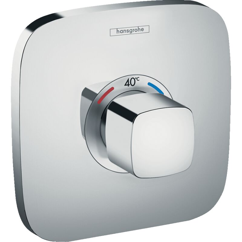 HANSGROHE Facade pour mitigeur thermostatique encastré Ecostat E chromé