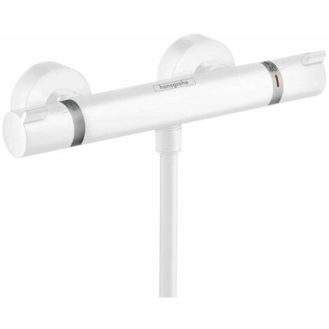 Hansgrohe Ecostat Comfort - Miscelatore doccia termostatico, bianco opaco 13116700