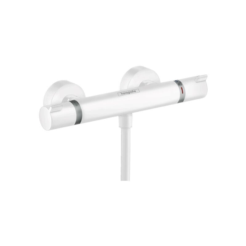 Hansgrohe - Ecostat Comfort Mitigeur thermostatique douche, Blanc mat (13116700)
