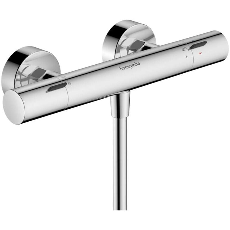 Hansgrohe - Ecostat Fine - Mitigeur thermostatique de douche, chrome 13323000