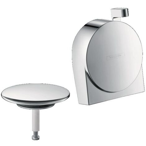 hansgrohe Ein-, Ab- und Überlaufgarnitur Exafill S Fertigset brushed nickel