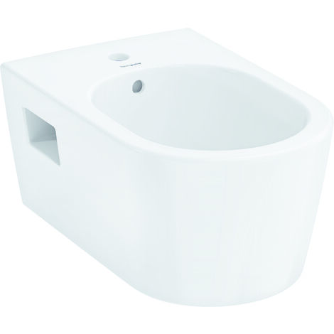 hansgrohe EluPura Original S bidet mural, 1 trou de robinetterie,