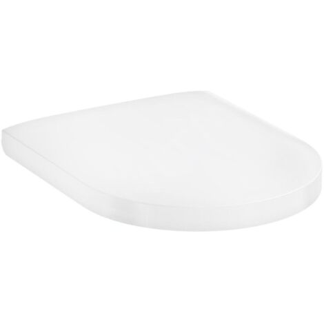 hansgrohe EluPura S Siège de WC, fixation en haut, blanc,