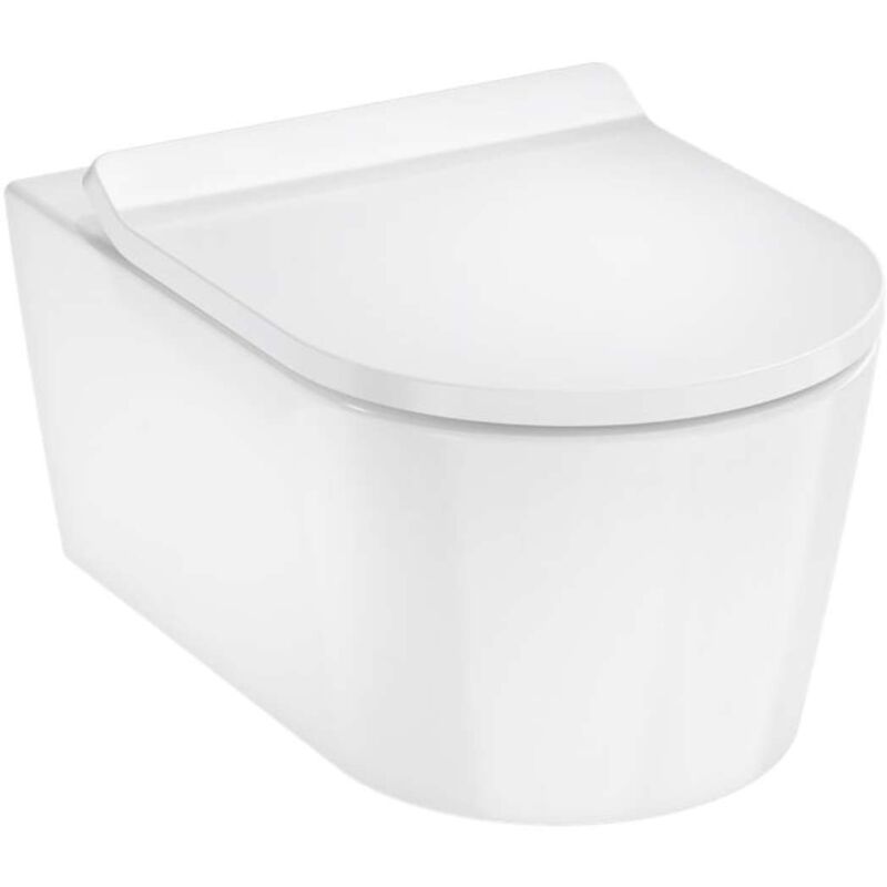 Elupura S - Wand-wc Mit Softclose-sitz, Aquahelix, Hygieneeffect, Weiß 62025450 - Hansgrohe