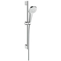 Hansgrohe Ensemble de douche Croma Select E 110 Vario EcoSmart / Unica'Croma 0,65 m blanc/chrome