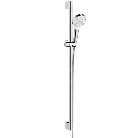 hansgrohe Ensemble de douche Crometta 1 jet EcoSmart avec barre