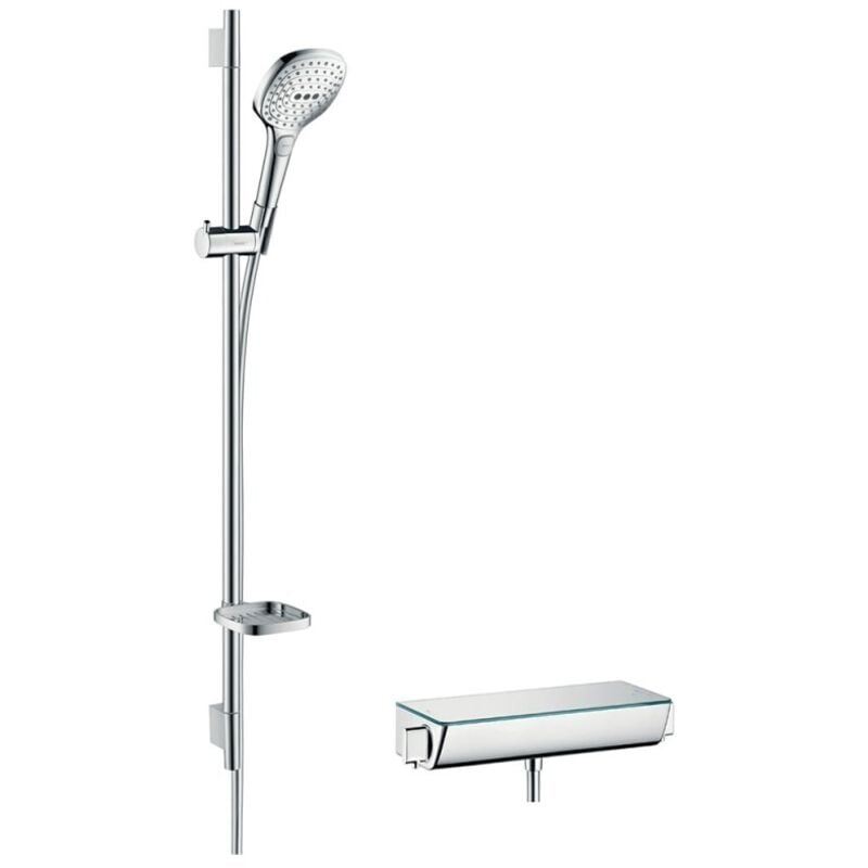 Hansgrohe - Système de douche Raindance Select en surface 120 avec Ecostat